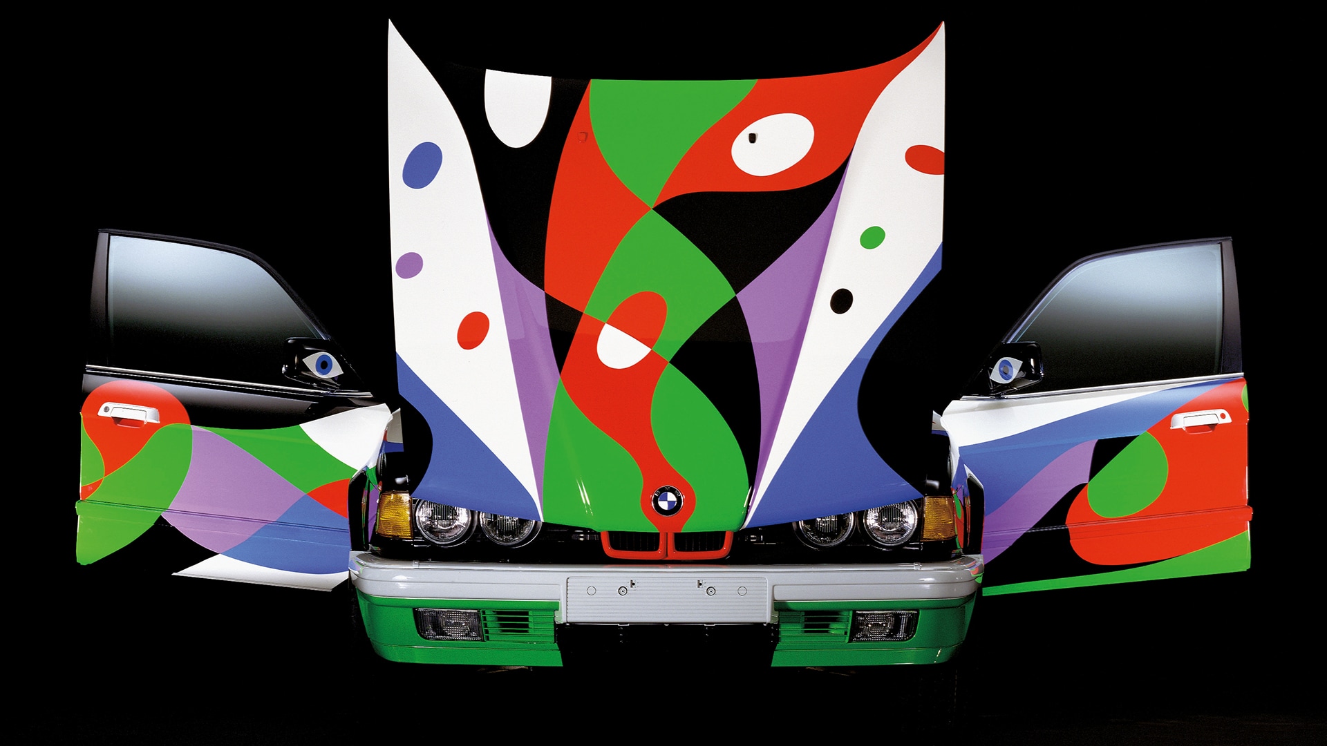 César Manrique BMW 730i art automobile bmw art car