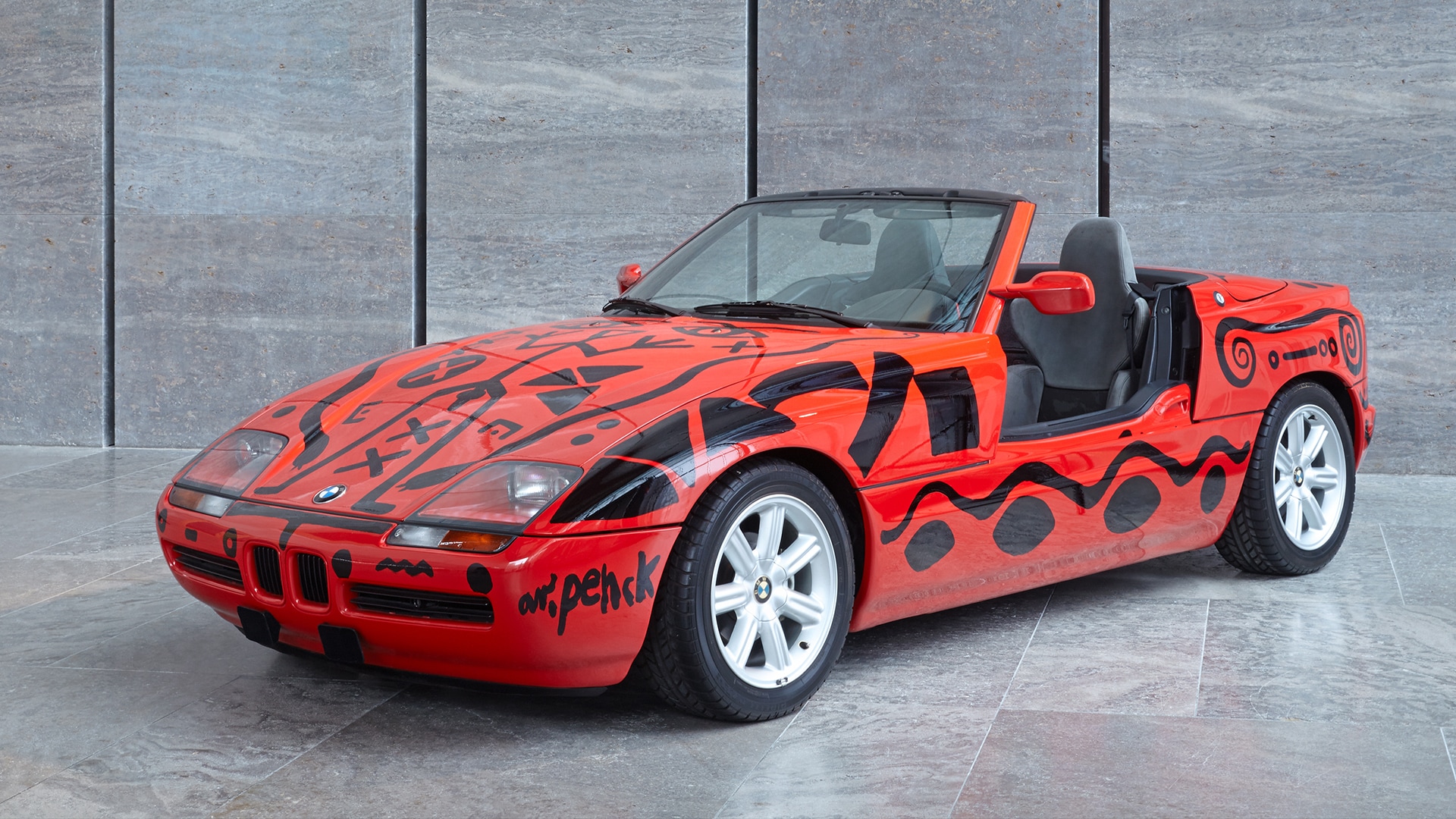 A.R. Penck BMW Z1 bmw art bmw art car