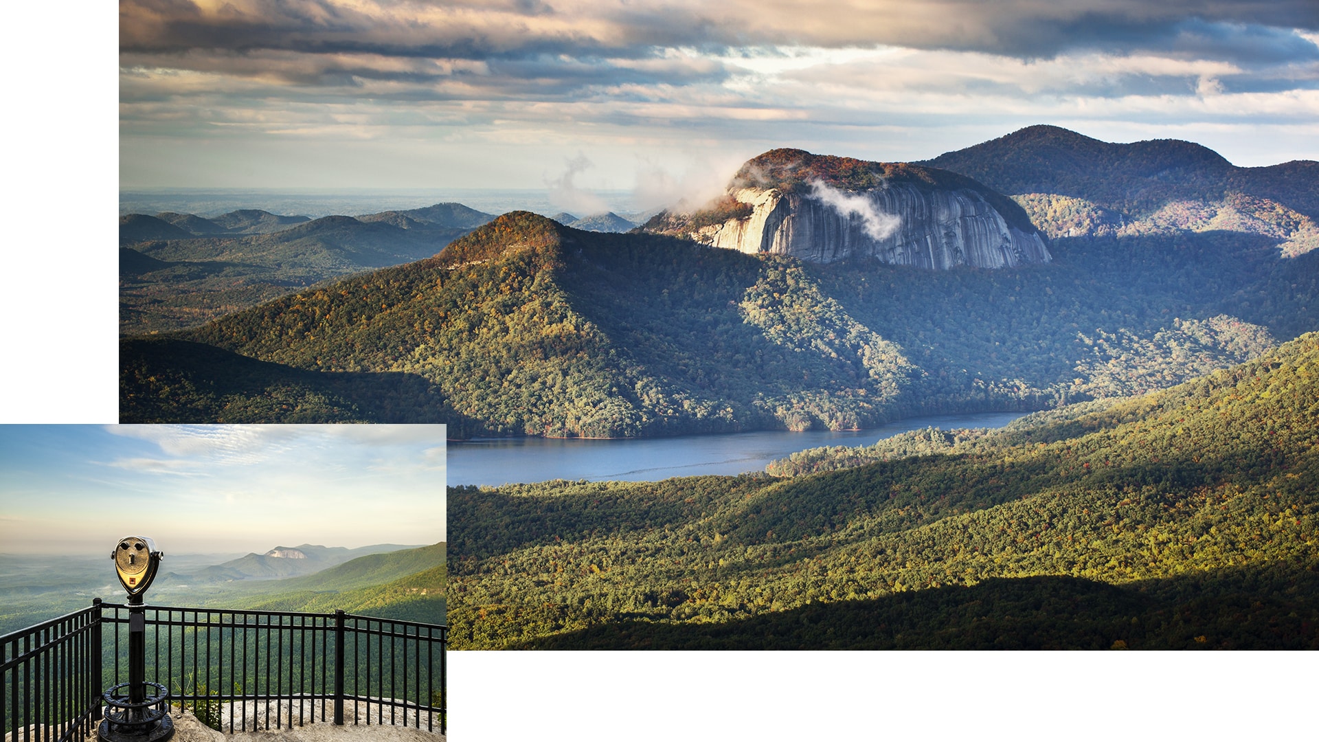 Unspoiled nature in Table Rock State Park.