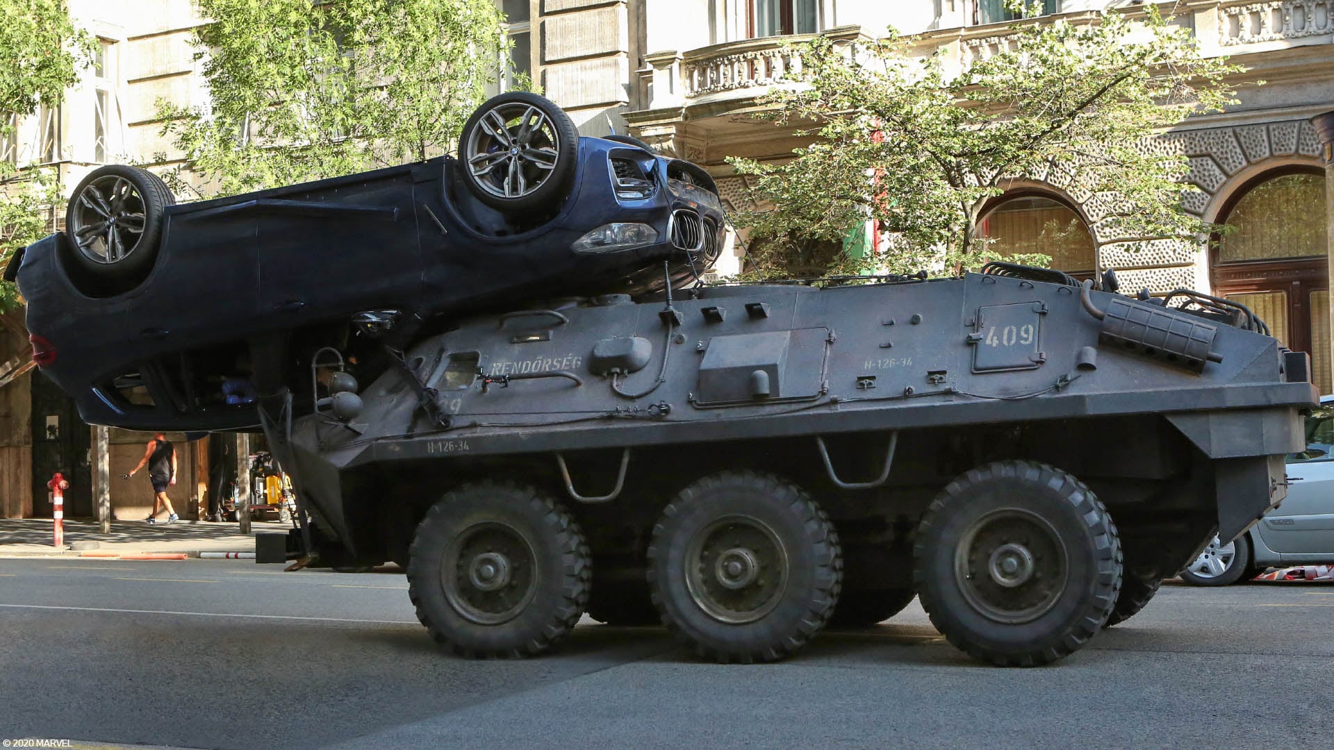 black widow movie bmw drift black widow marvel bmw films stunt driving Black Widow stunt BMW