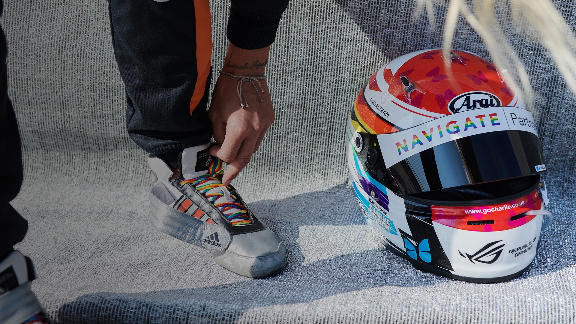 Charlie Martin: bringing the rainbow to motorsport