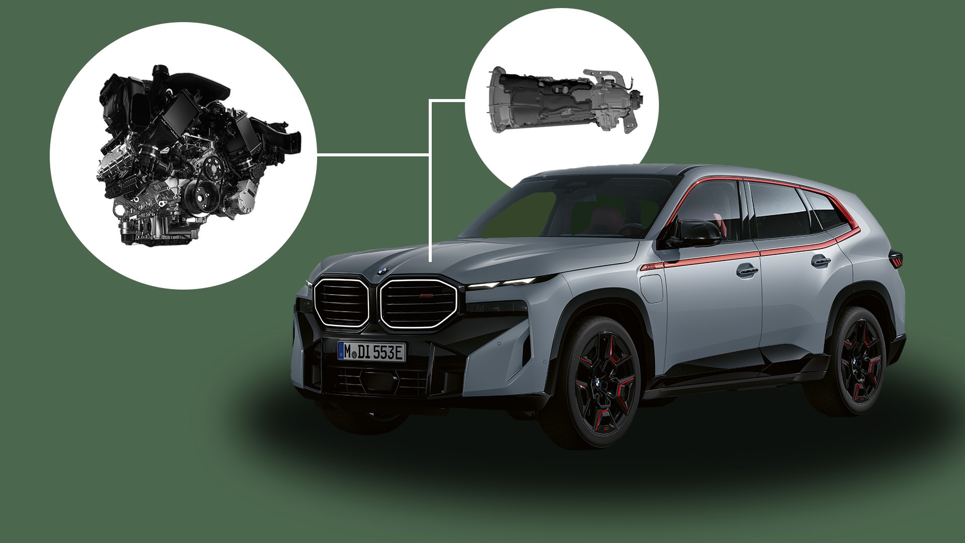 BMW XM V8-Biturbo Plug-in-Hybrid 