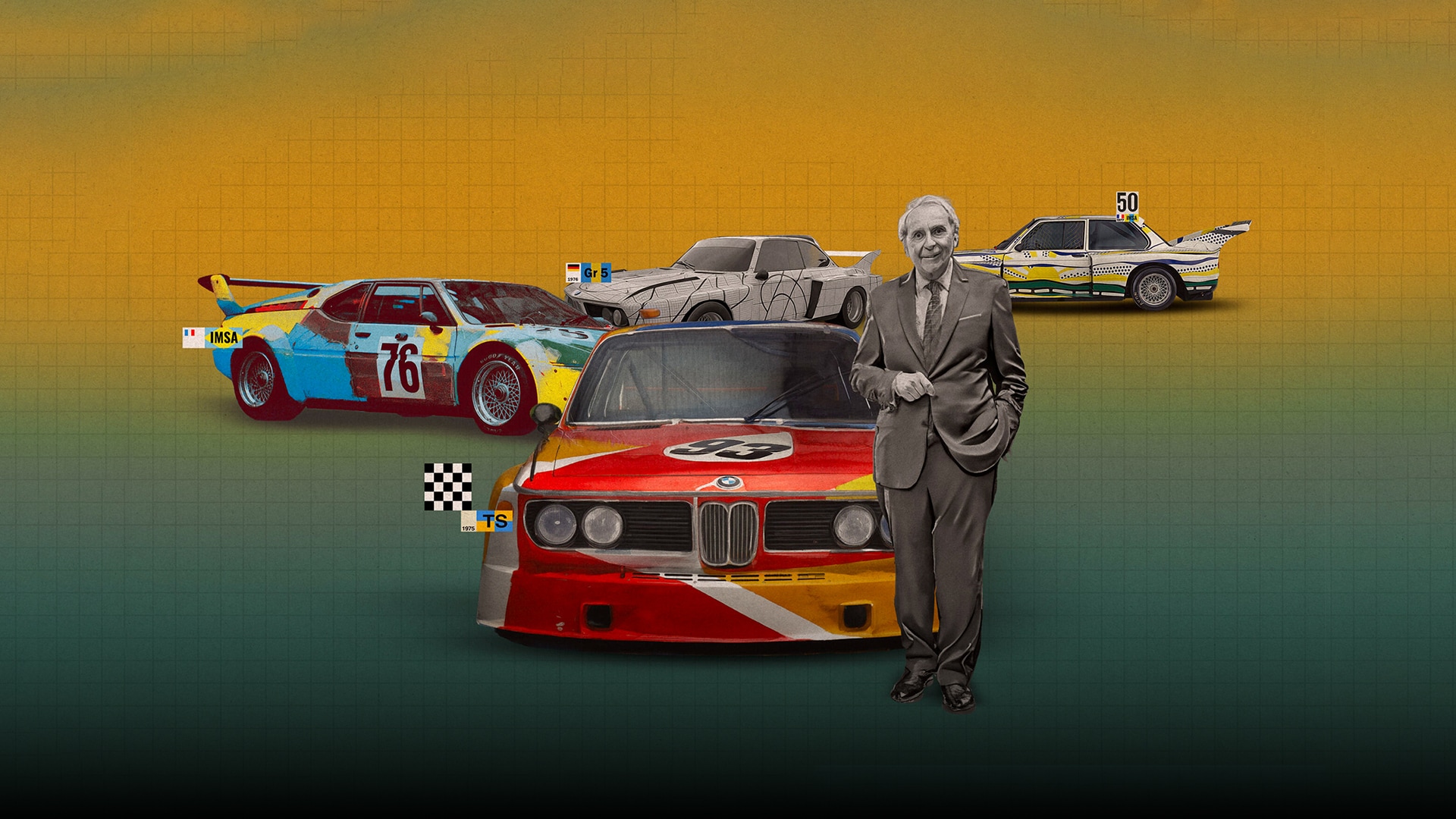 Hervé Poulain – the visionary behind the BMW Art Car 