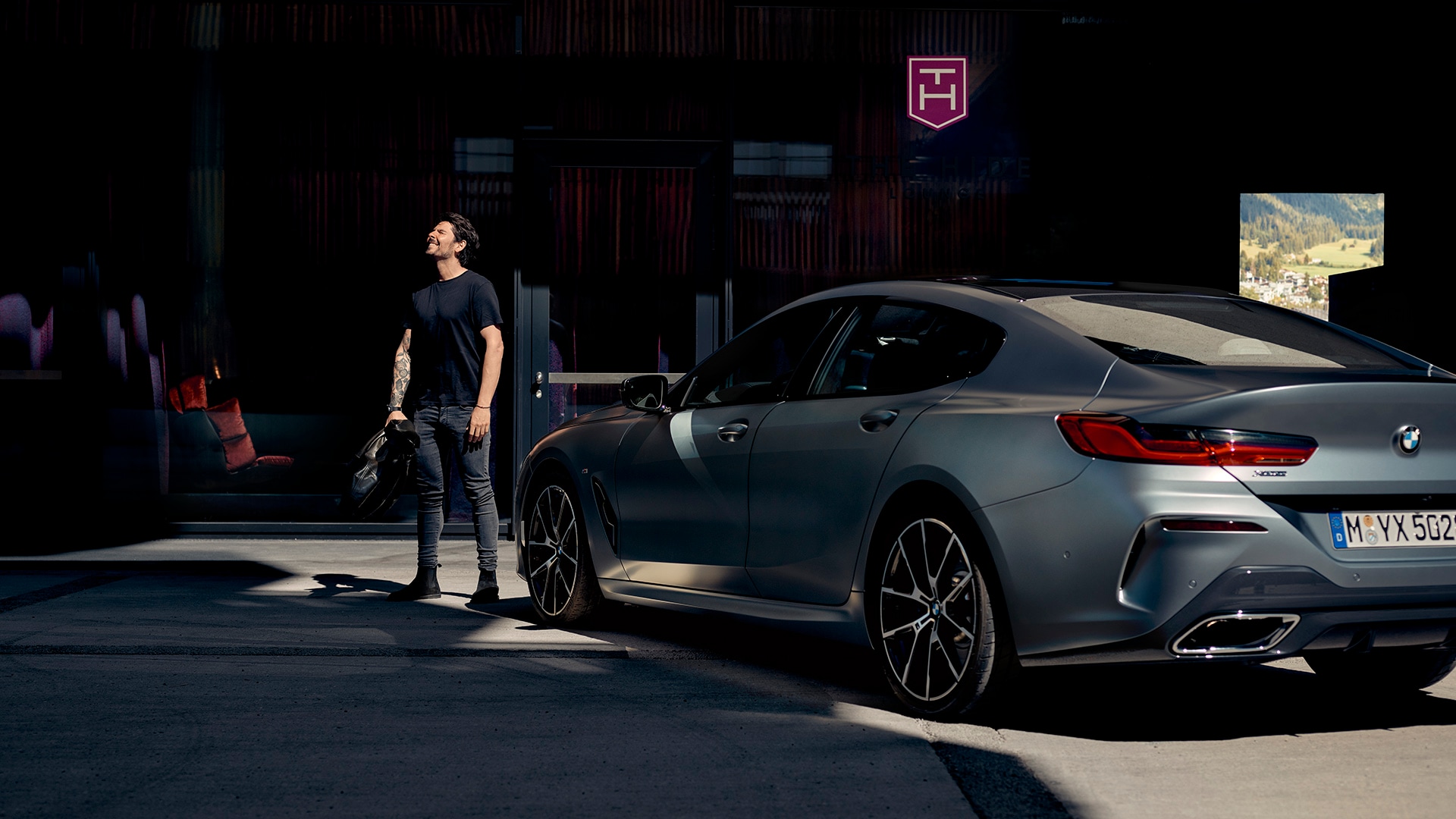 Nenad Mlinarevic The Hide Hotel Flims Design hotel BMW 8 Series Gran Coupé