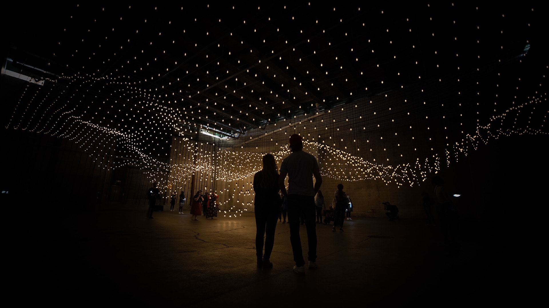Rafael Lozano-Hemmer; Art Basel 2022; Pulse Topology; art installation; contemporary art, BMW i7