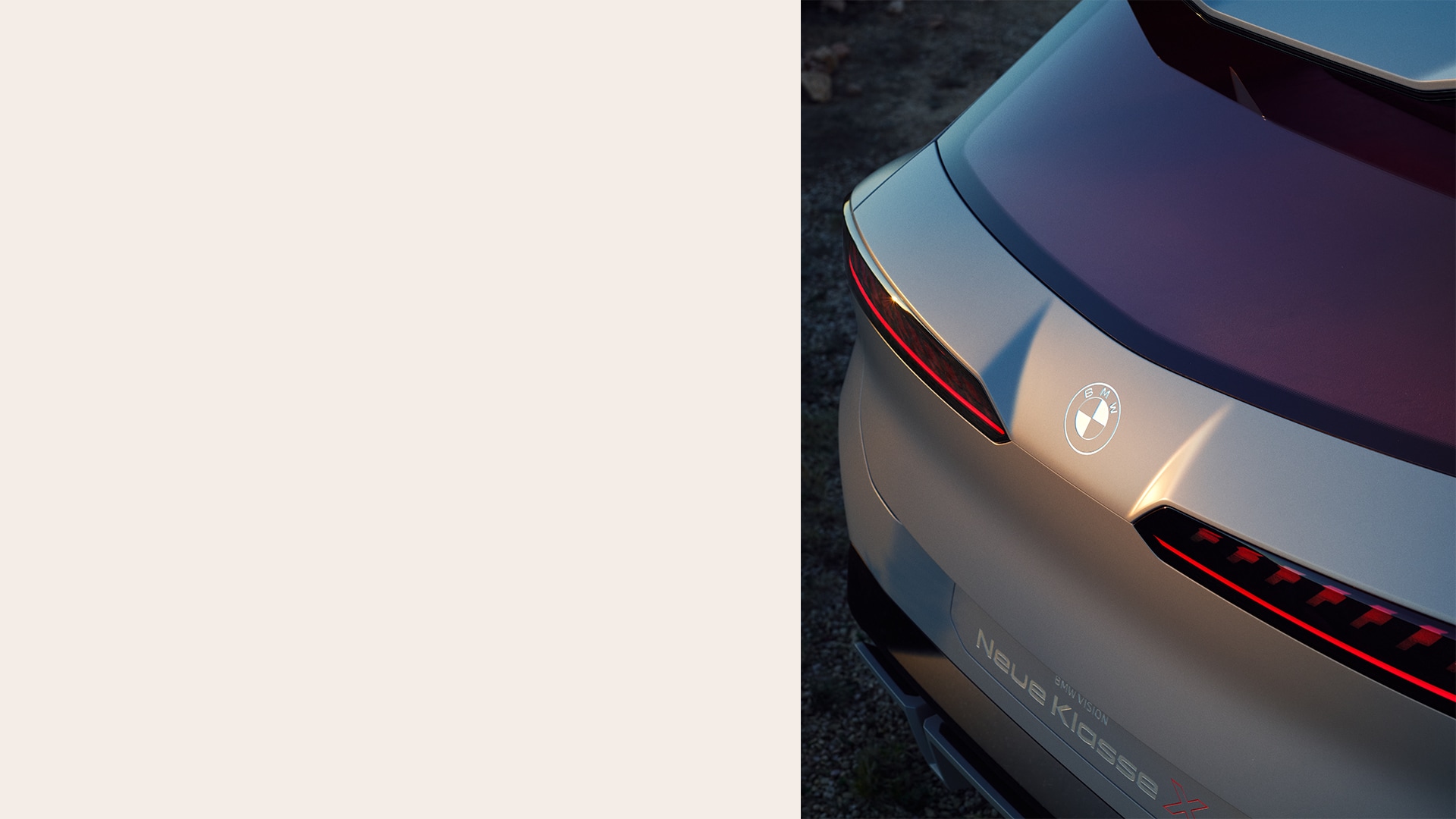 BMW Vision Neue Klasse X 